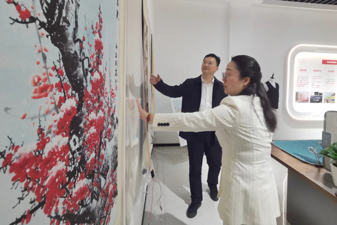 Tianjin city leaders visited and inspected SmartMind semiconductor heating material